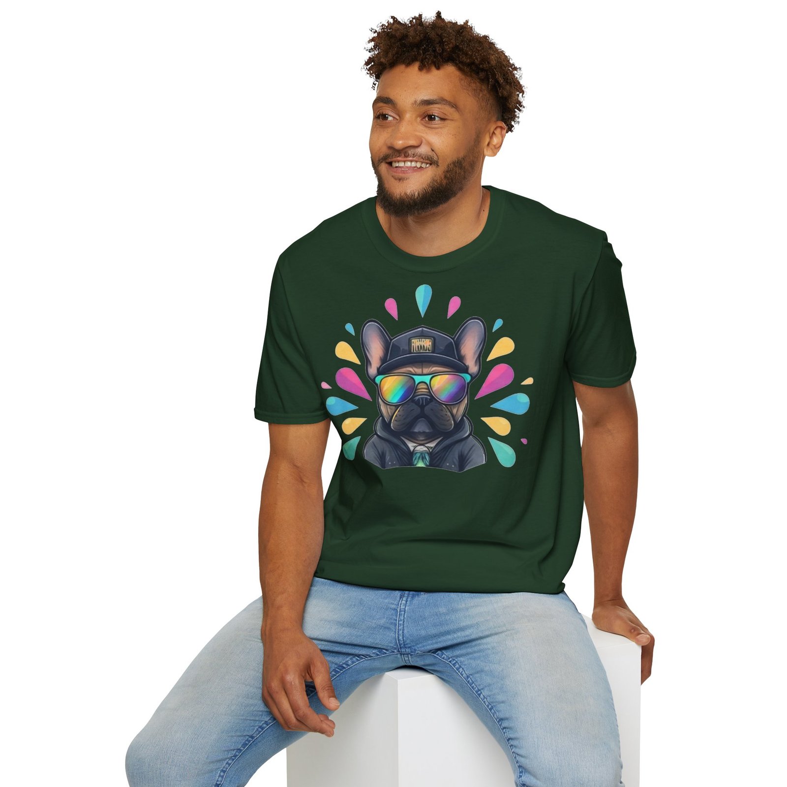 T-shirt Frenchie Éclat de Couleur | I Love Frenchie – Image 36