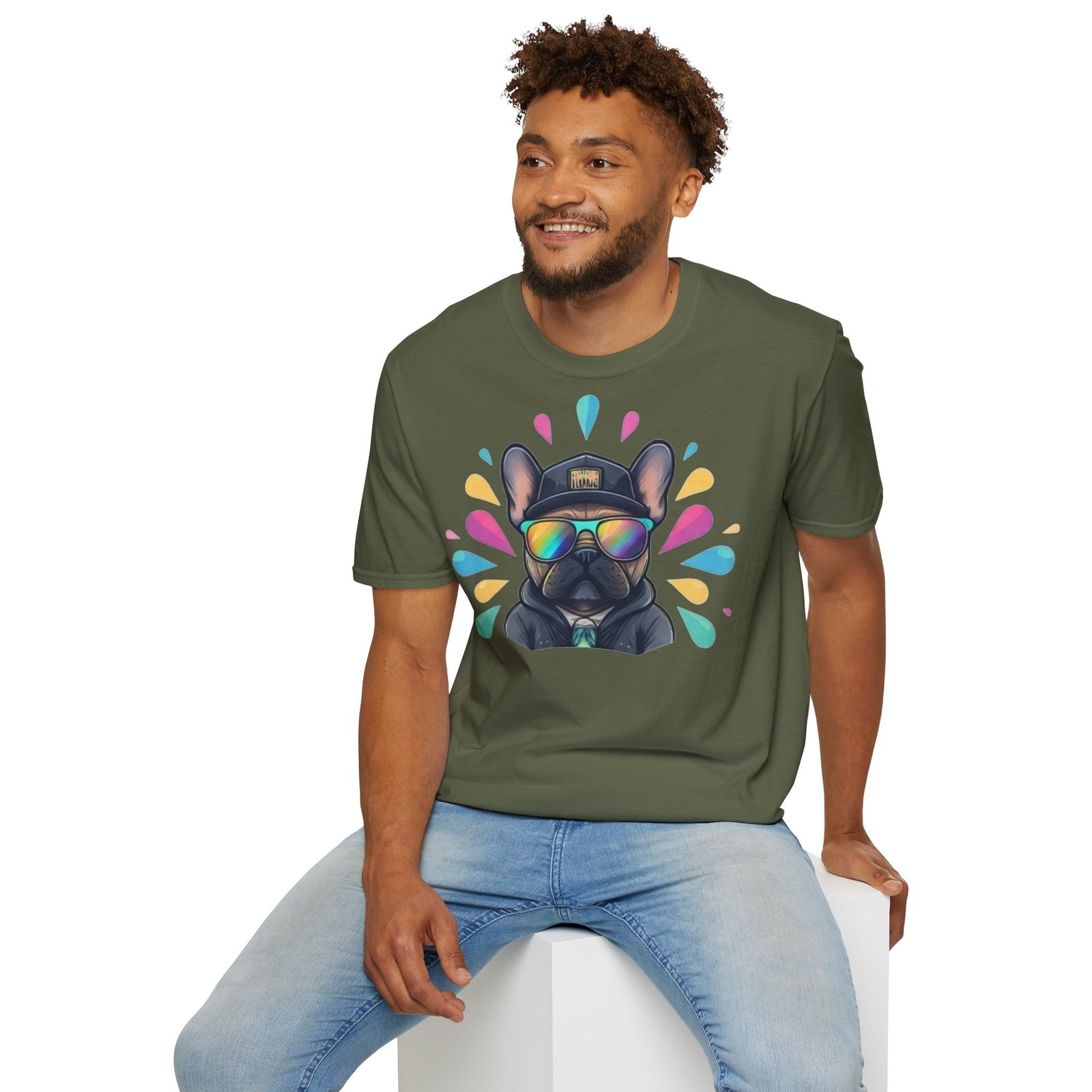 T-shirt Frenchie Éclat de Couleur | I Love Frenchie – Image 32
