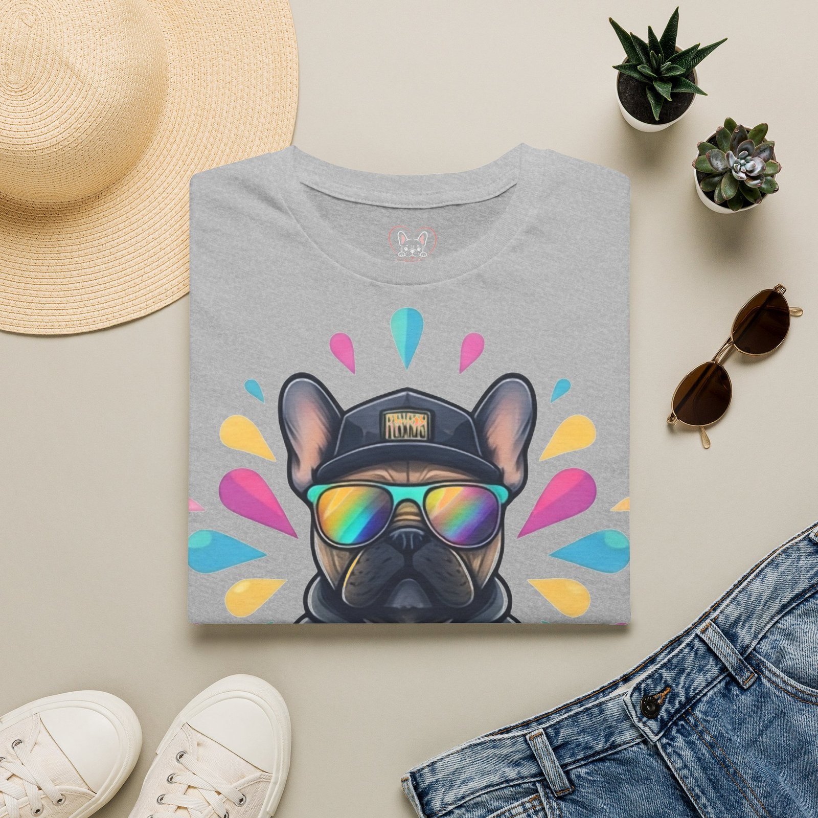 T-shirt Frenchie Éclat de Couleur | I Love Frenchie – Image 13