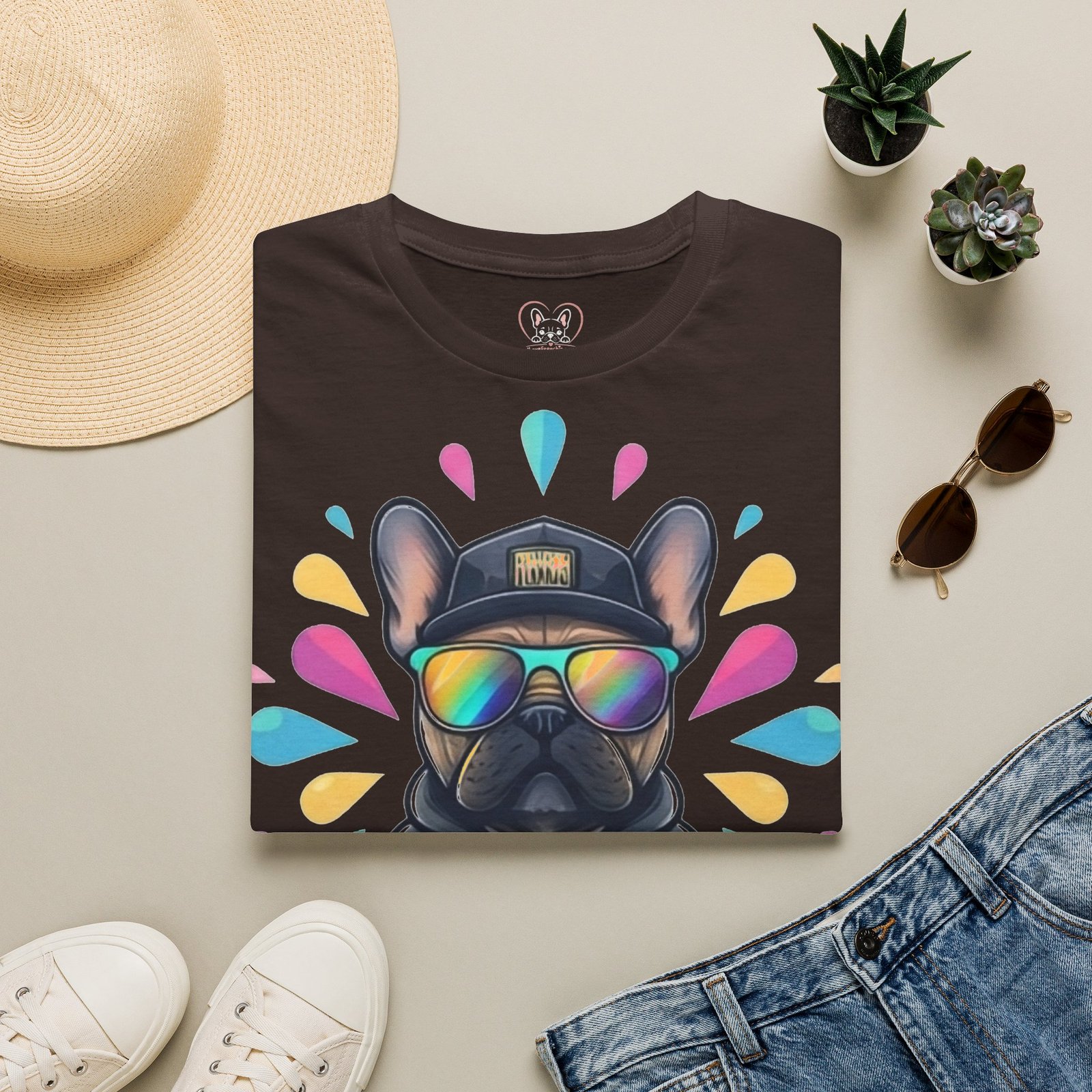 T-shirt Frenchie Éclat de Couleur | I Love Frenchie – Image 17