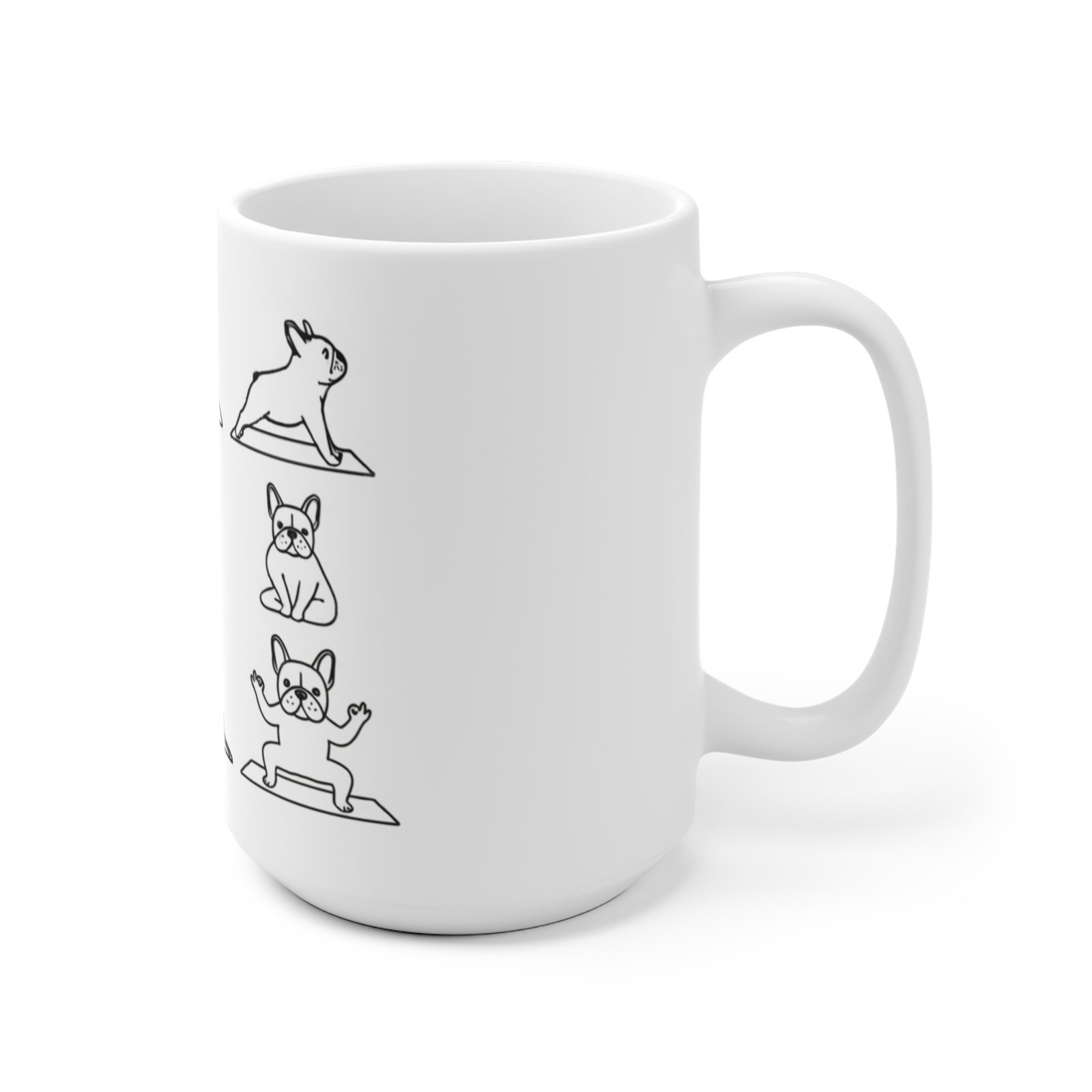 Mug | Yoga Frenchie — I Love Frenchie – Image 6