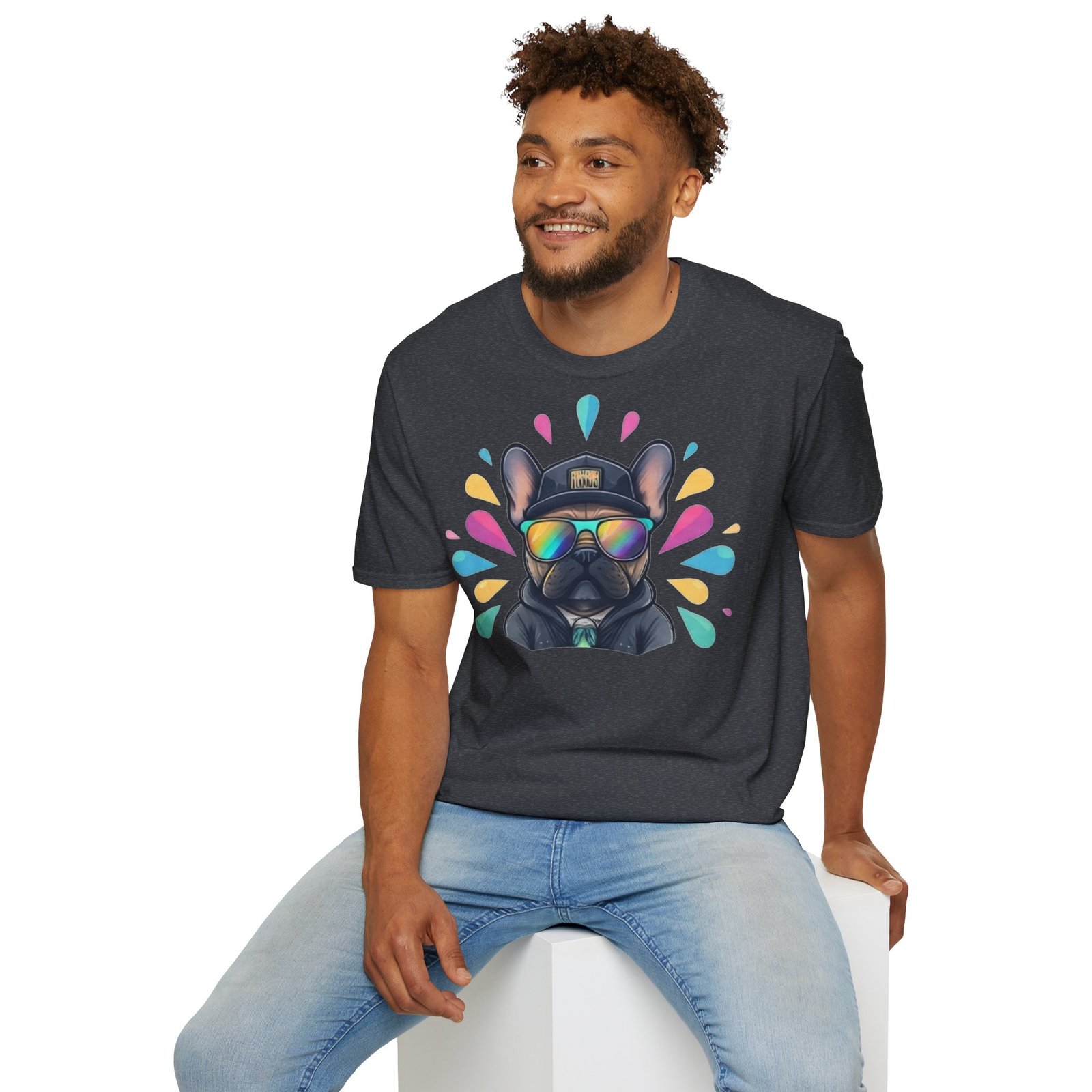 T-shirt Frenchie Éclat de Couleur | I Love Frenchie – Image 56