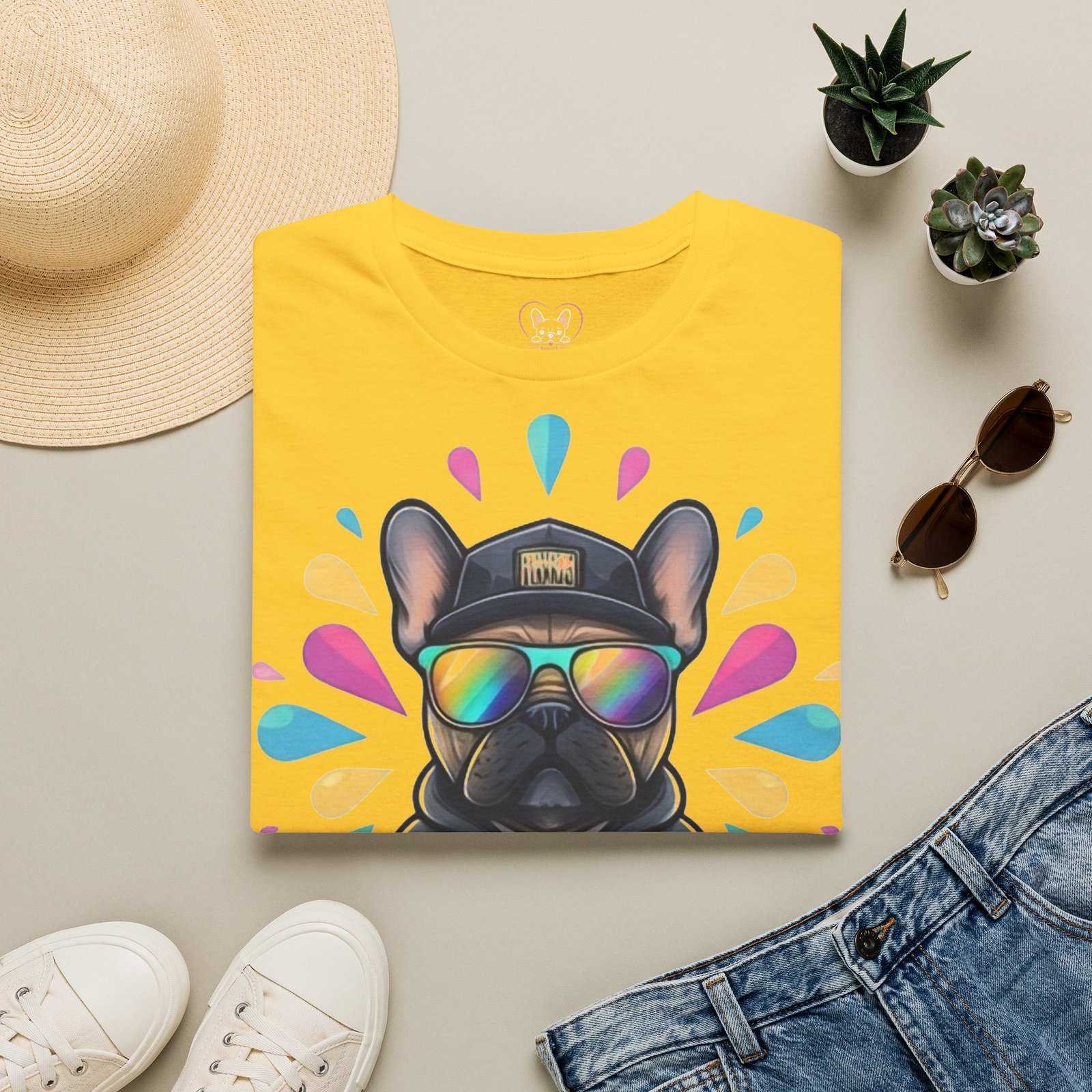 T-shirt Frenchie Éclat de Couleur | I Love Frenchie – Image 25