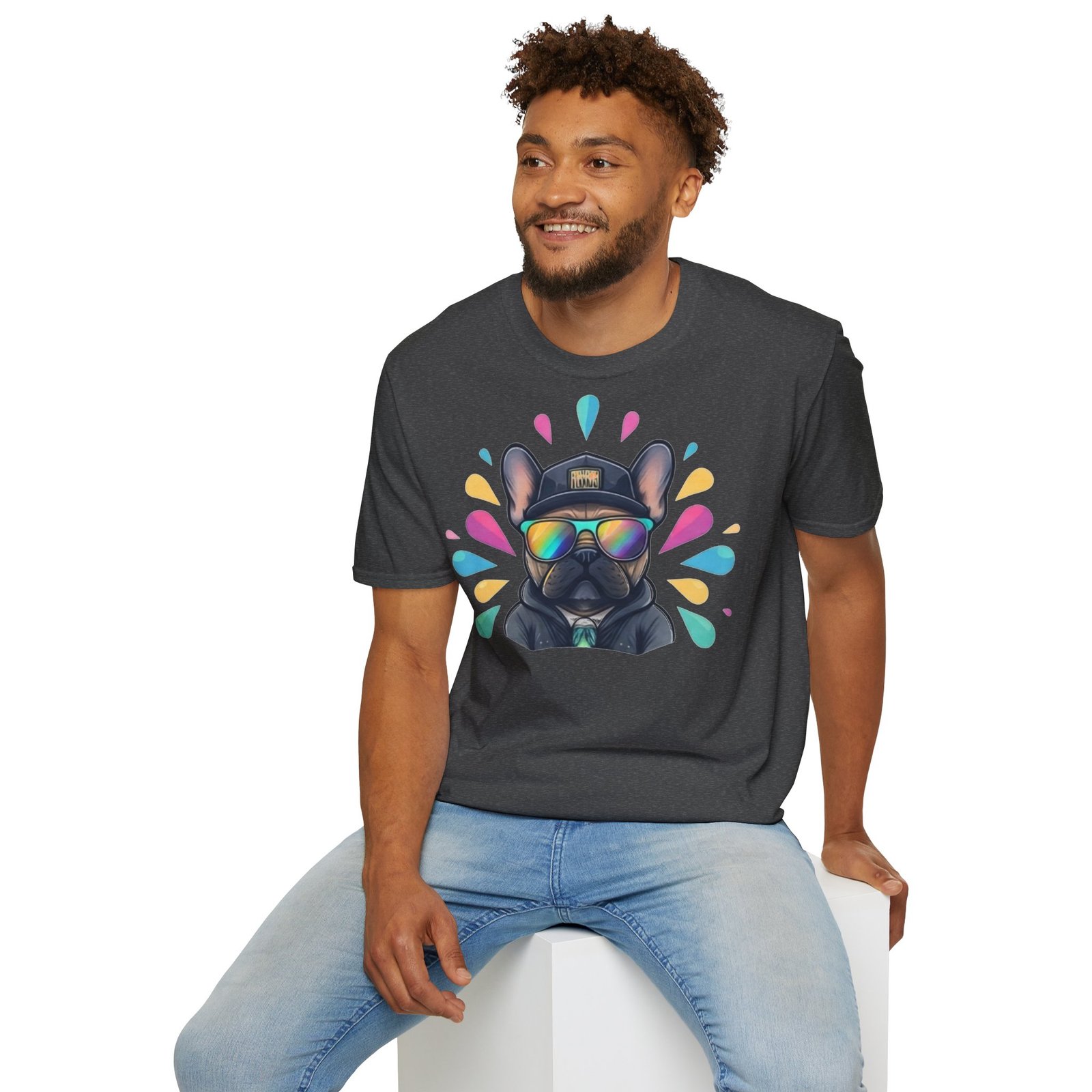 T-shirt Frenchie Éclat de Couleur | I Love Frenchie – Image 44