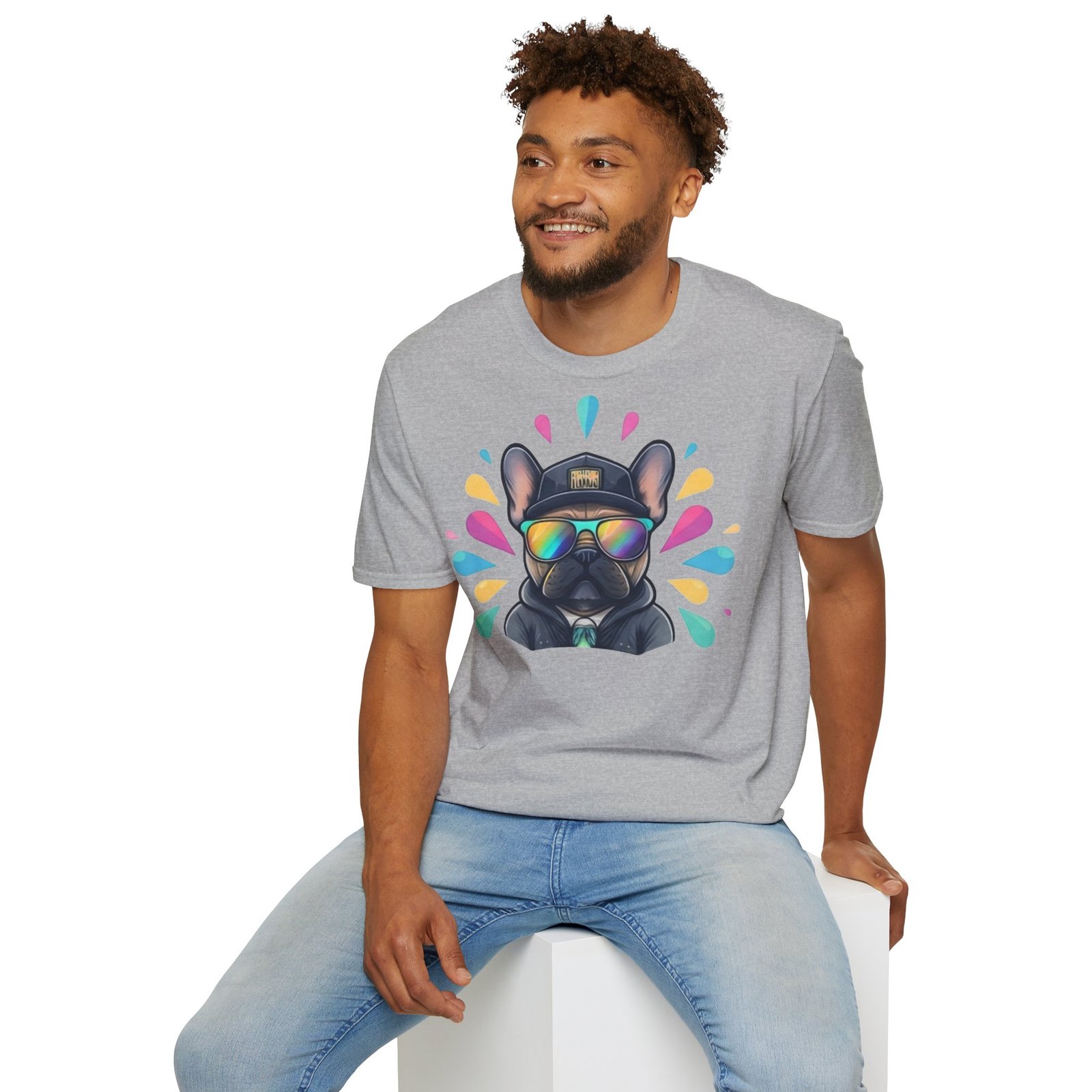 T-shirt Frenchie Éclat de Couleur | I Love Frenchie – Image 16