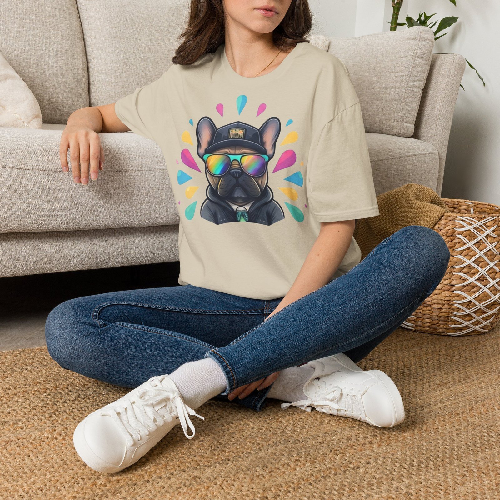 T-shirt Frenchie Éclat de Couleur | I Love Frenchie – Image 10