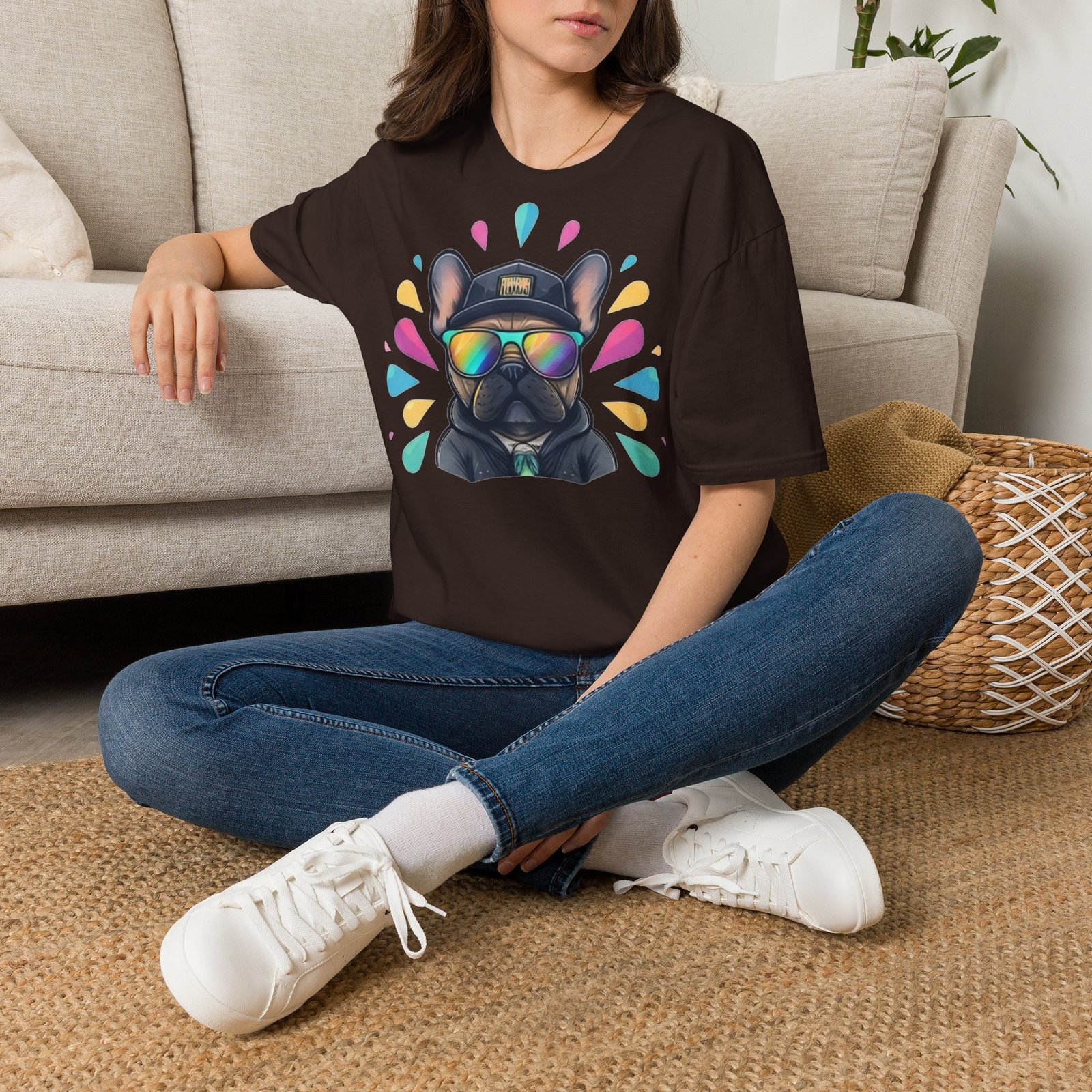 T-shirt Frenchie Éclat de Couleur | I Love Frenchie – Image 18