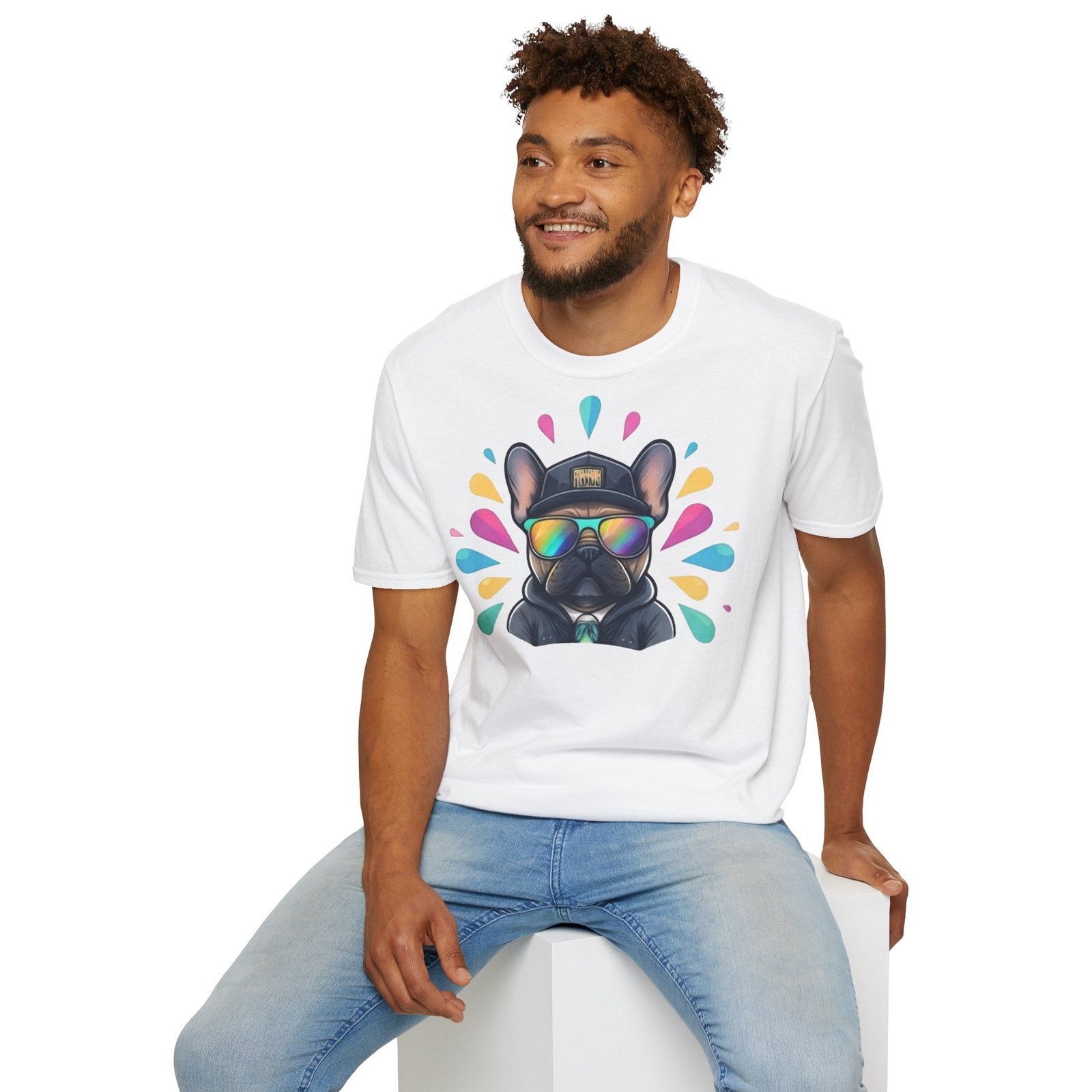 T-shirt Frenchie Éclat de Couleur | I Love Frenchie – Image 4