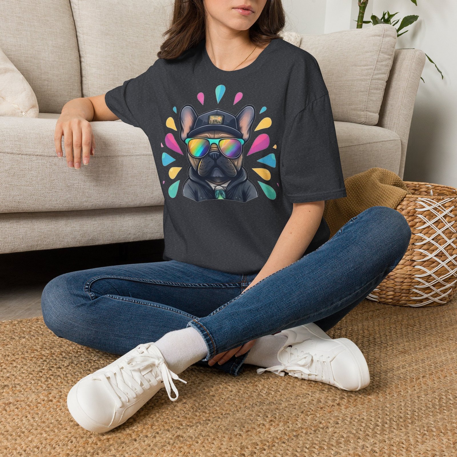T-shirt Frenchie Éclat de Couleur | I Love Frenchie – Image 54