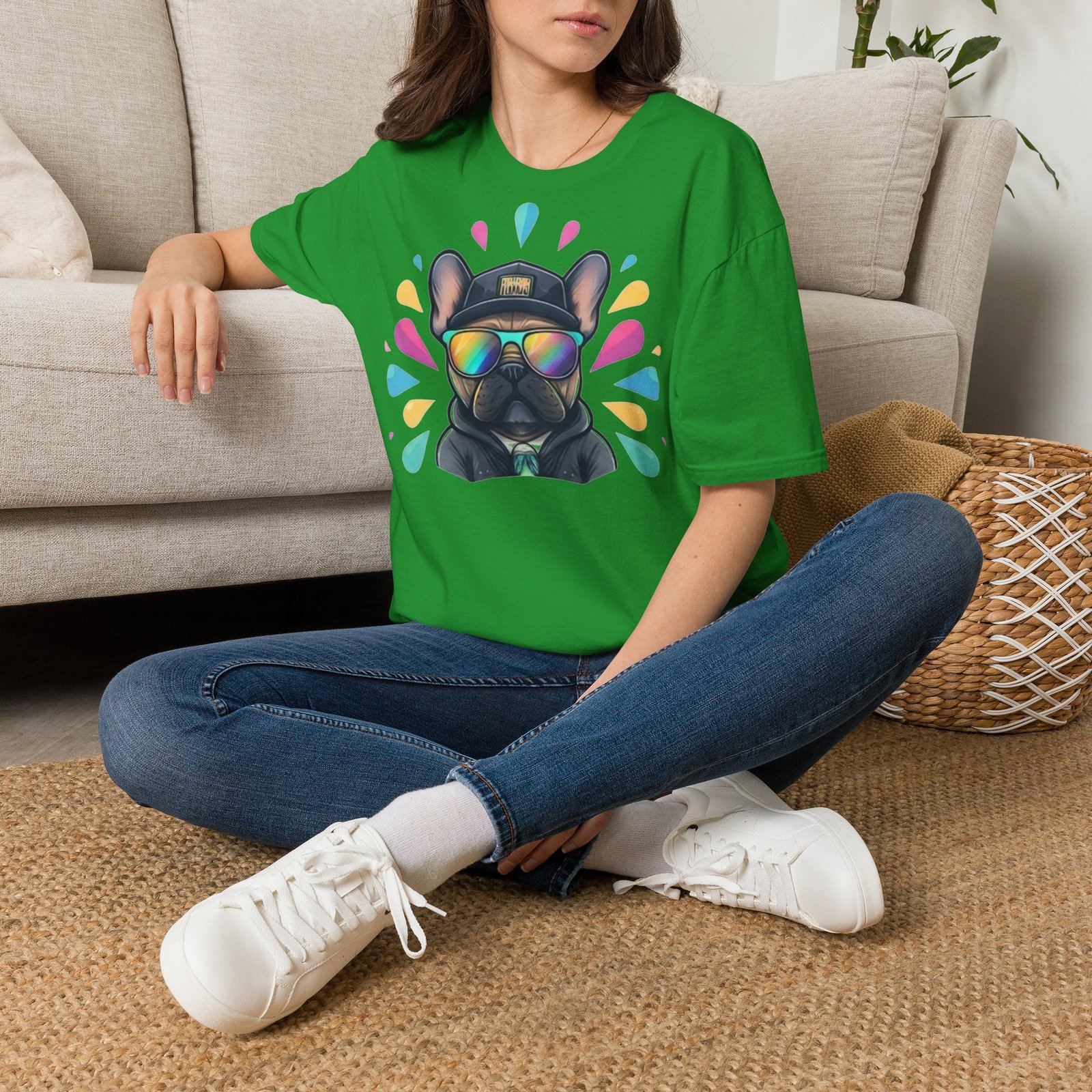 T-shirt Frenchie Éclat de Couleur | I Love Frenchie – Image 38