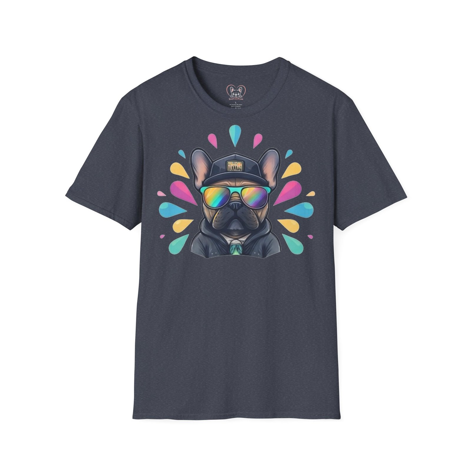 T-shirt Frenchie Éclat de Couleur | I Love Frenchie – Image 63