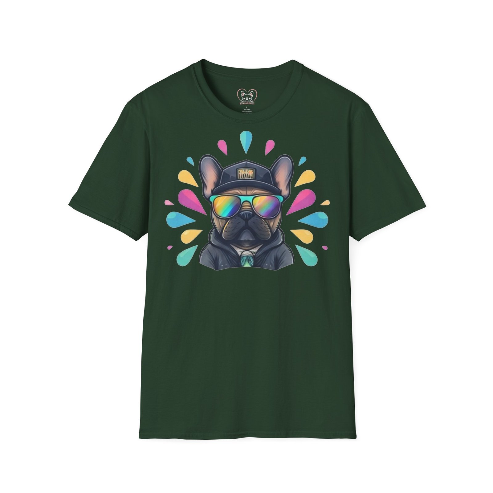 T-shirt Frenchie Éclat de Couleur | I Love Frenchie – Image 35