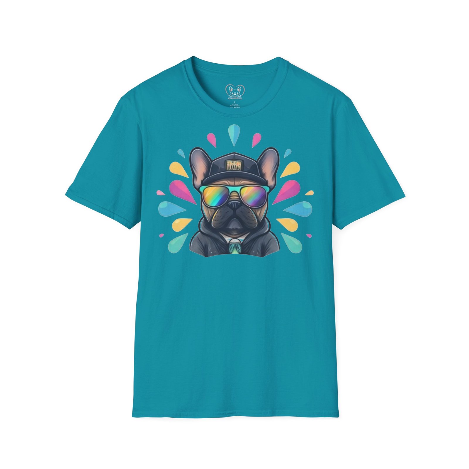 T-shirt Frenchie Éclat de Couleur | I Love Frenchie – Image 47