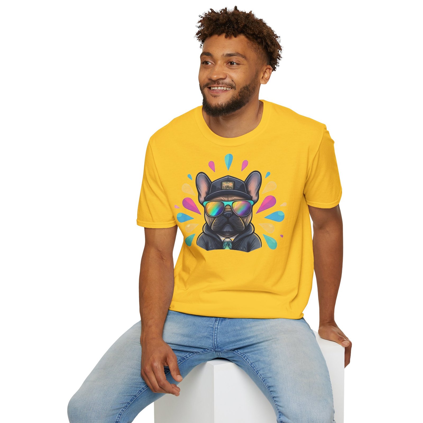 T-shirt Frenchie Éclat de Couleur | I Love Frenchie – Image 28