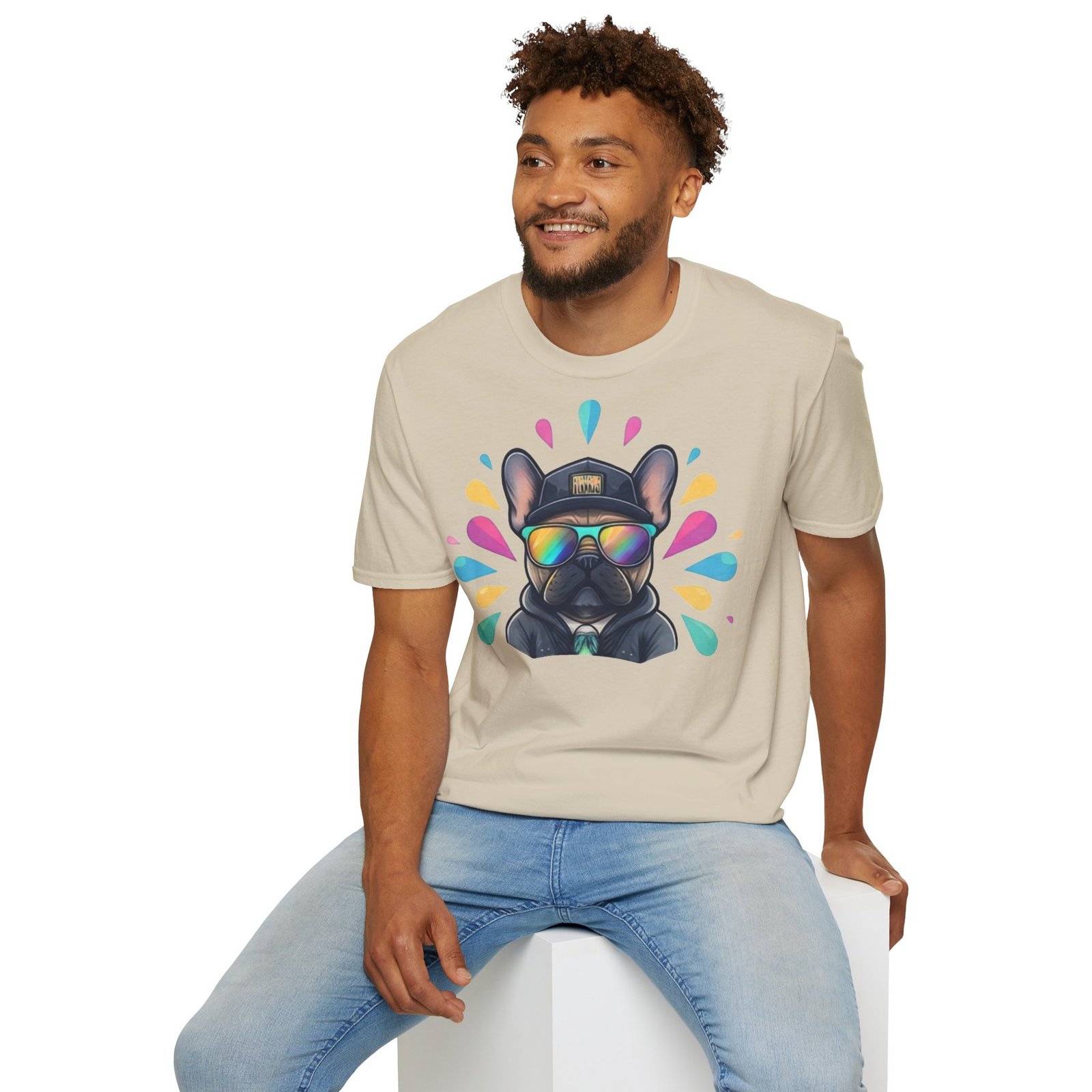 T-shirt Frenchie Éclat de Couleur | I Love Frenchie – Image 12