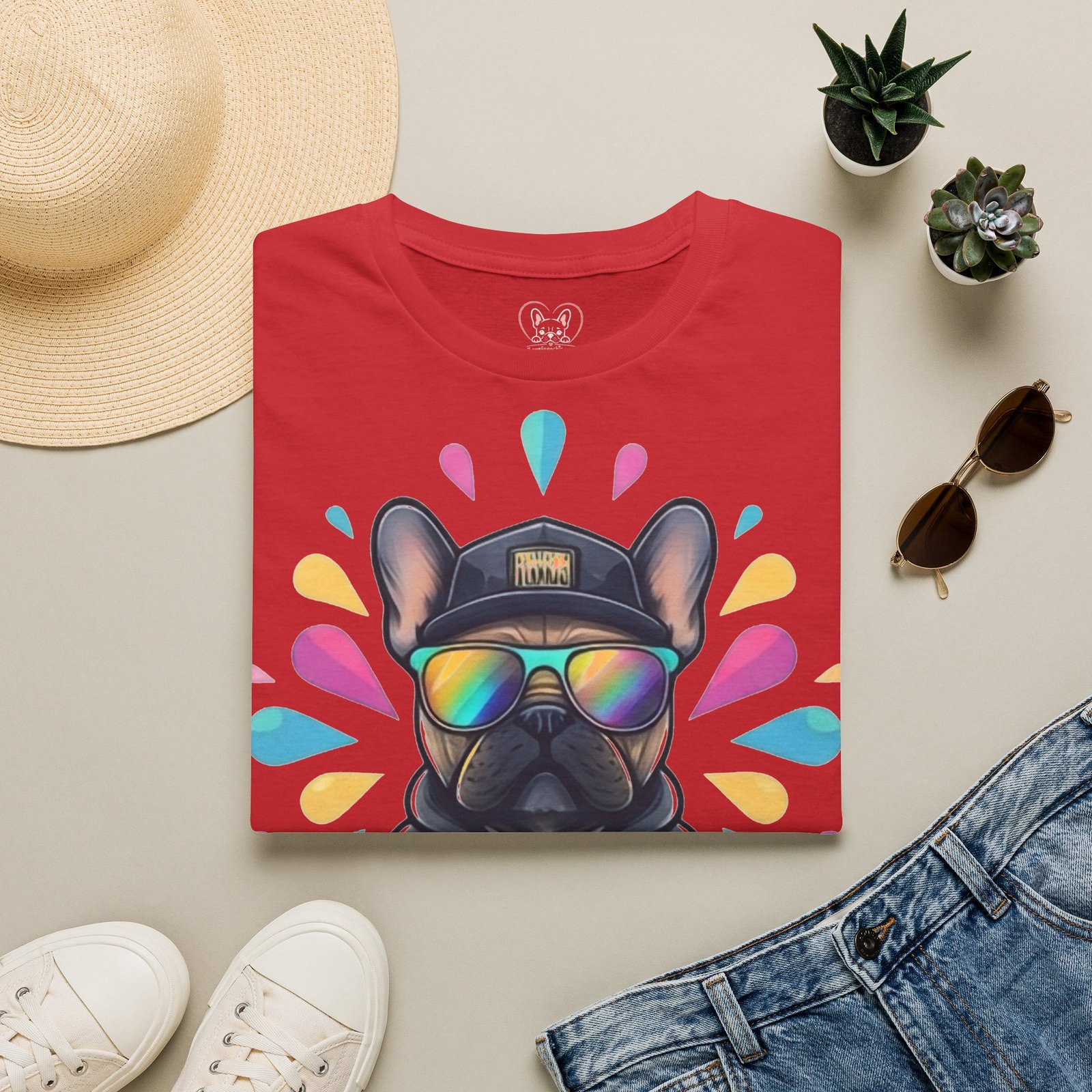T-shirt Frenchie Éclat de Couleur | I Love Frenchie – Image 65