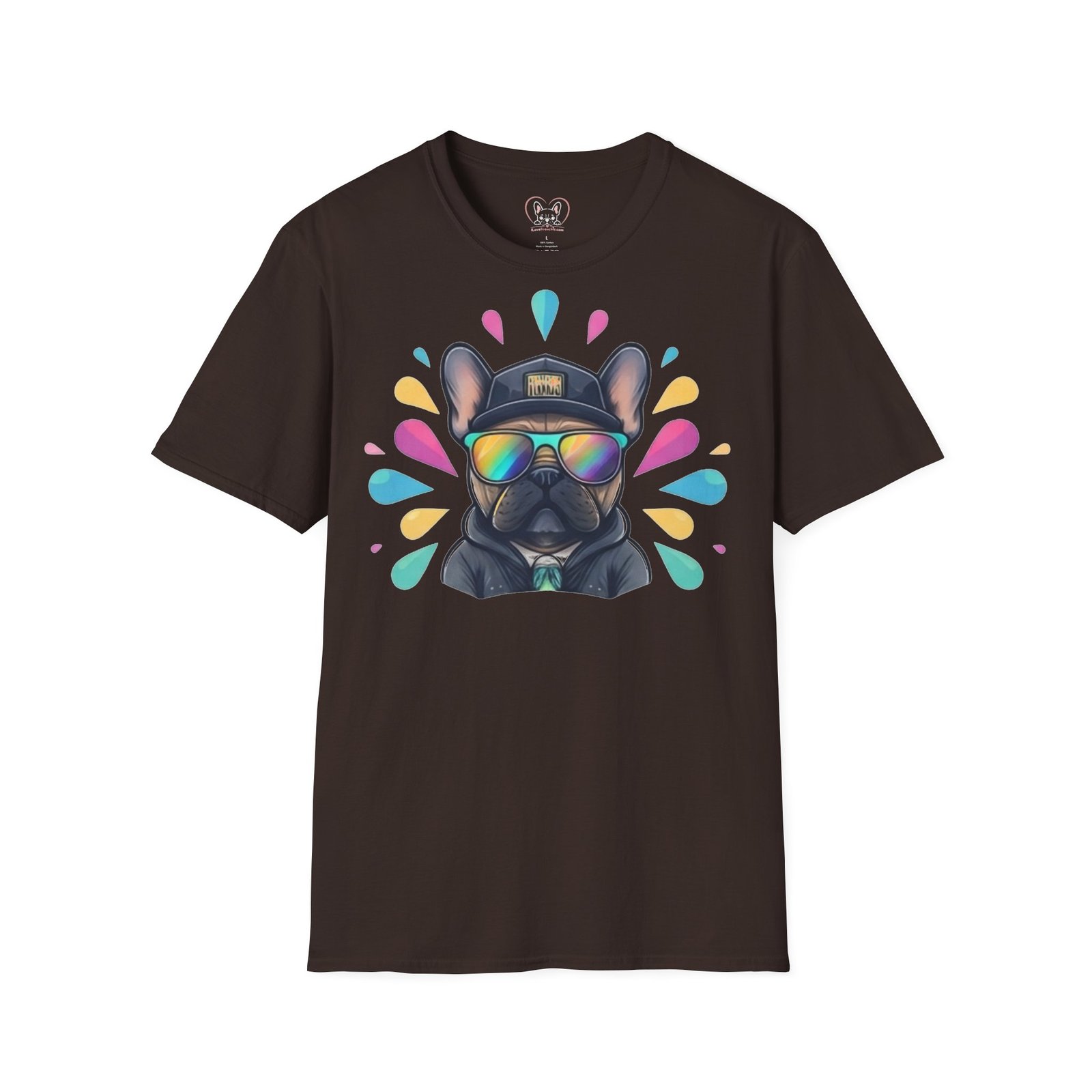 T-shirt Frenchie Éclat de Couleur | I Love Frenchie – Image 19