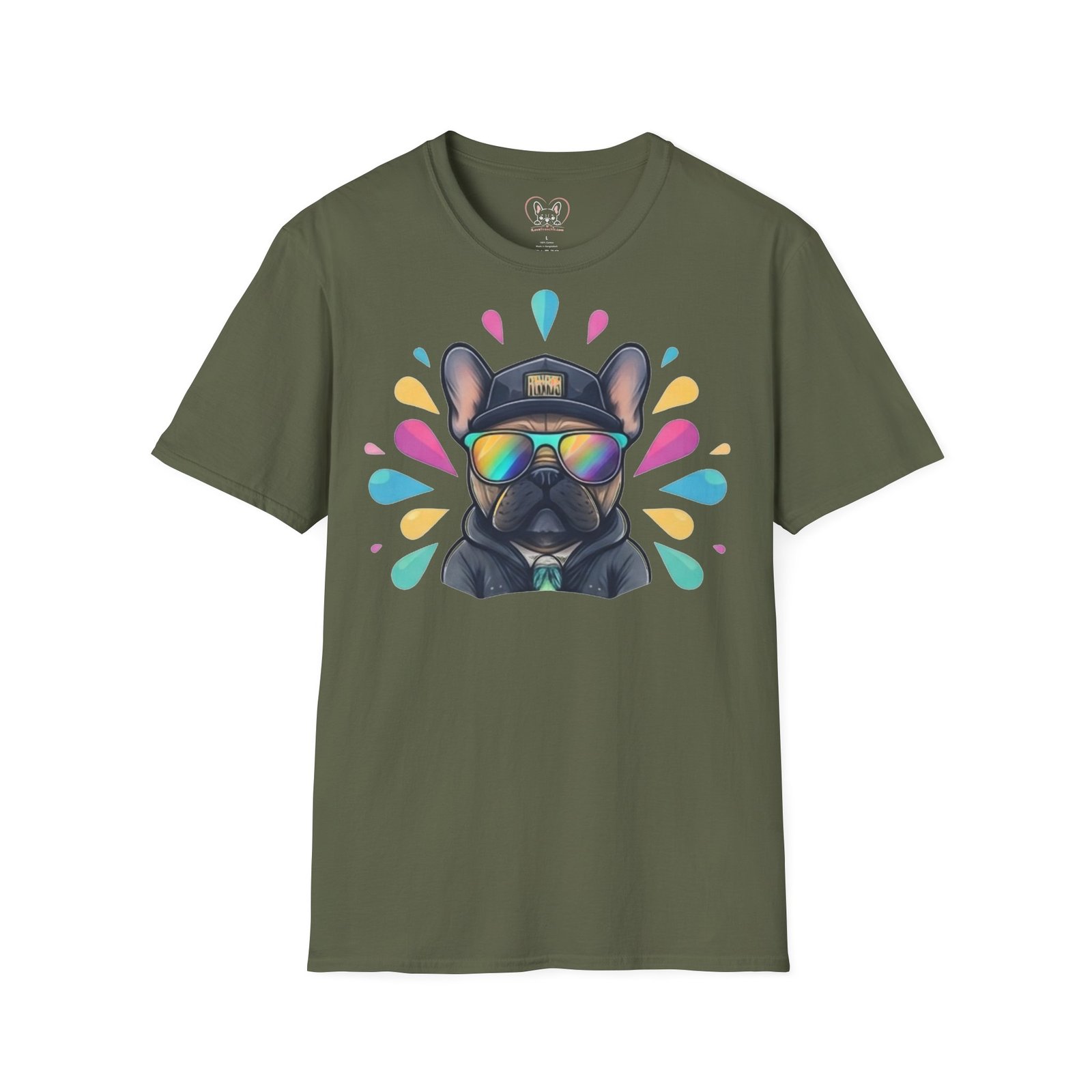 T-shirt Frenchie Éclat de Couleur | I Love Frenchie – Image 31