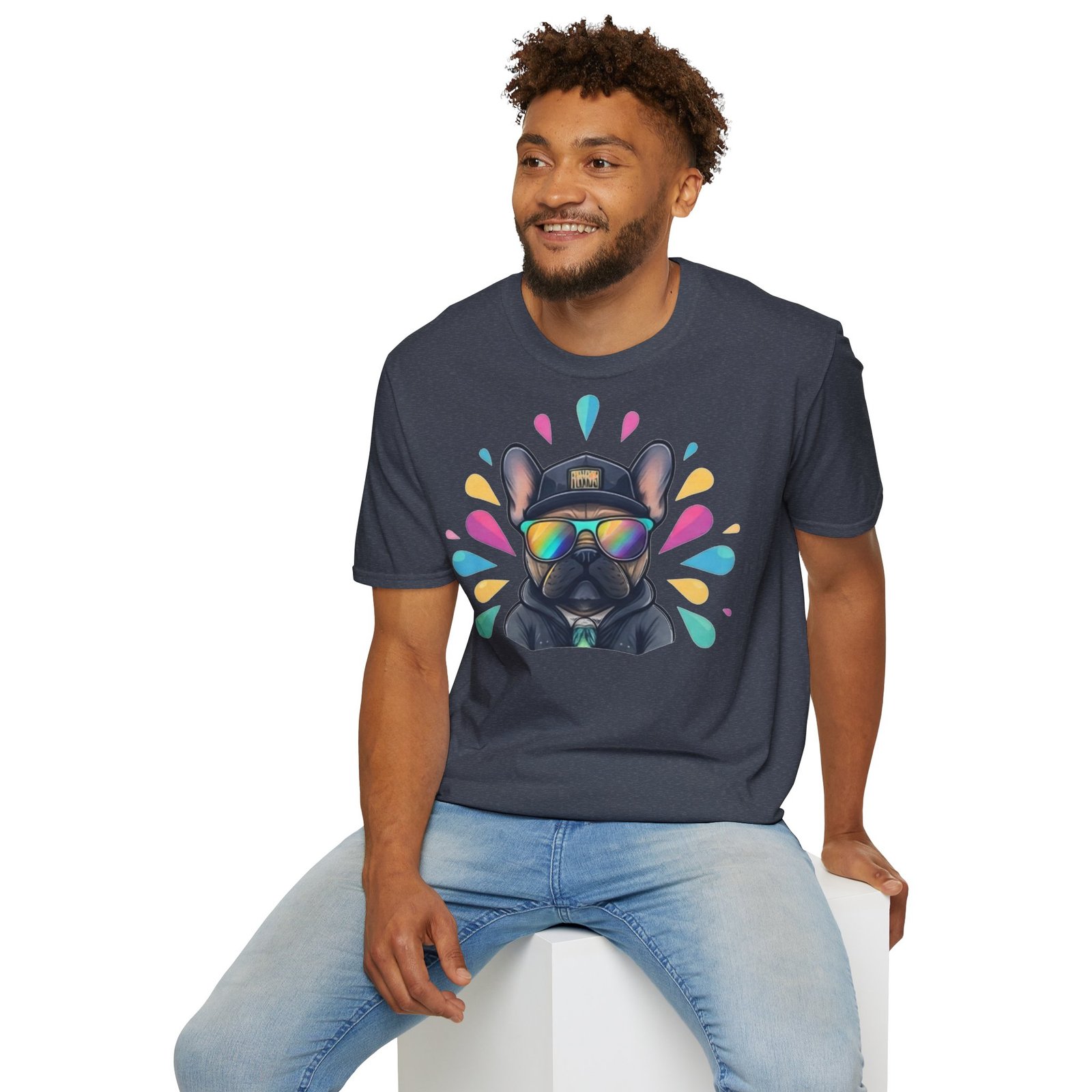 T-shirt Frenchie Éclat de Couleur | I Love Frenchie – Image 64