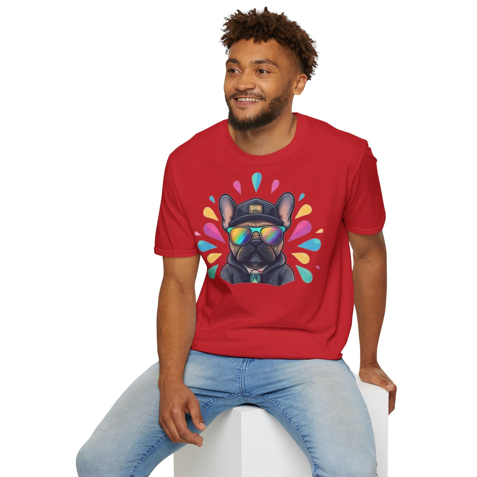 T-shirt Frenchie Éclat de Couleur | I Love Frenchie – Image 68