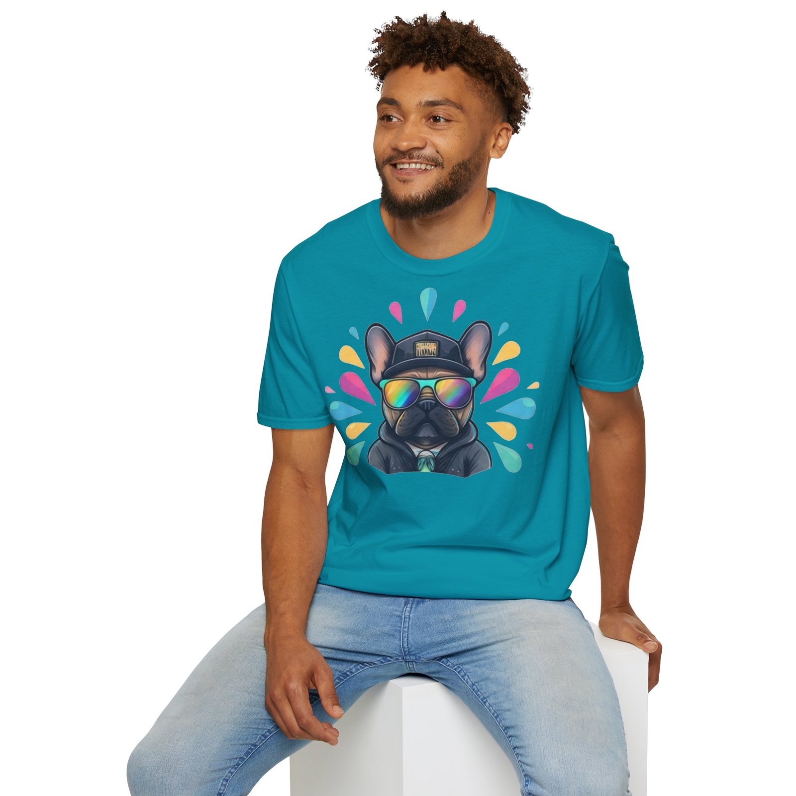 T-shirt Frenchie Éclat de Couleur | I Love Frenchie – Image 48