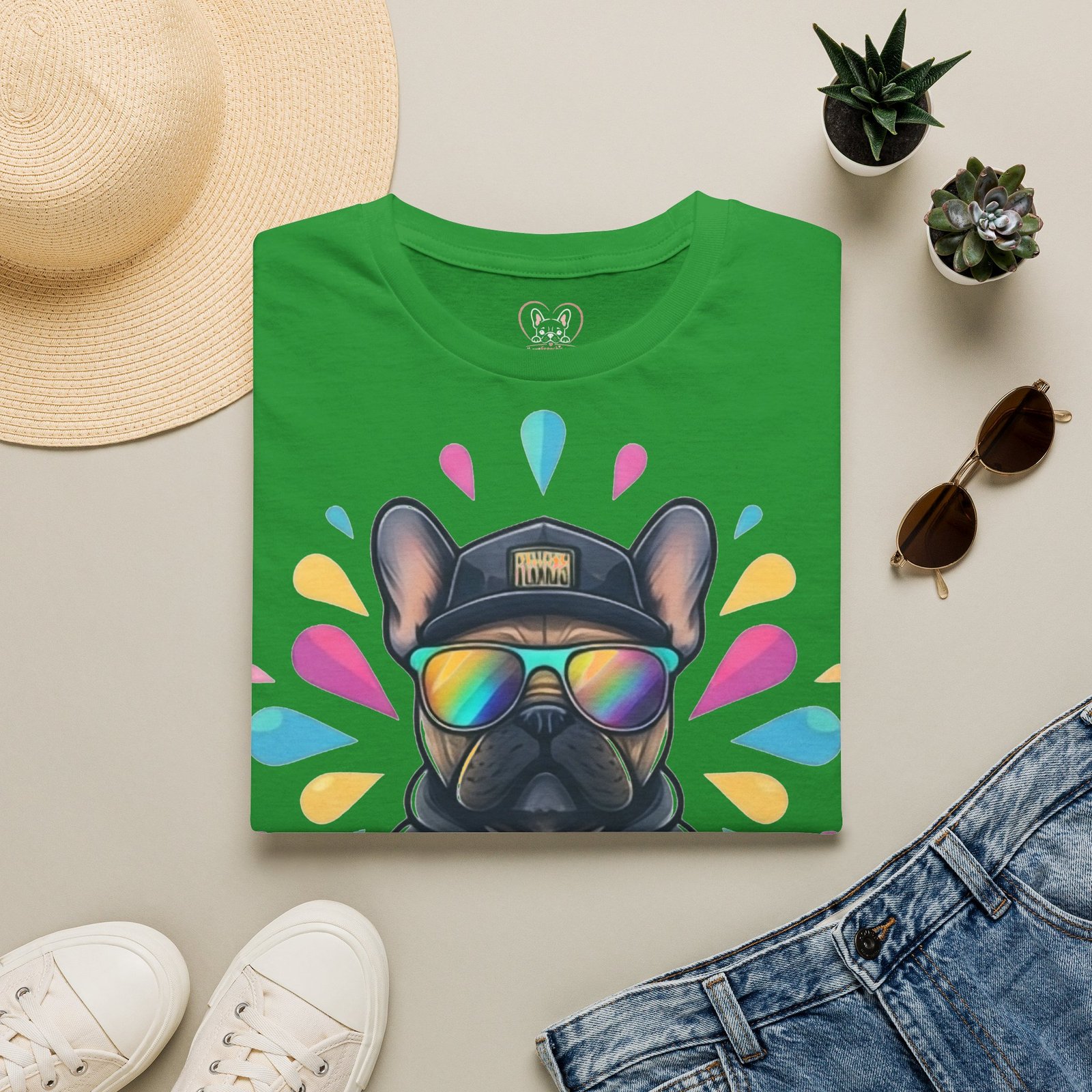 T-shirt Frenchie Éclat de Couleur | I Love Frenchie – Image 37