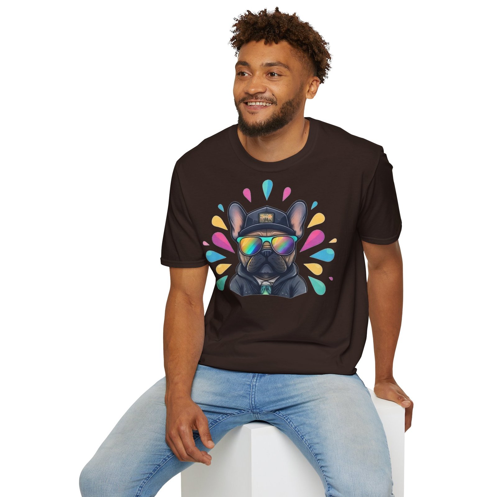 T-shirt Frenchie Éclat de Couleur | I Love Frenchie – Image 20