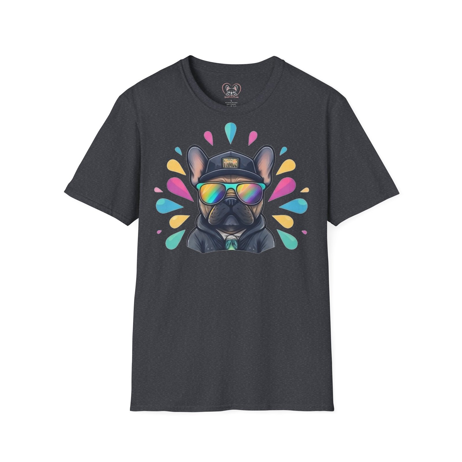 T-shirt Frenchie Éclat de Couleur | I Love Frenchie – Image 55