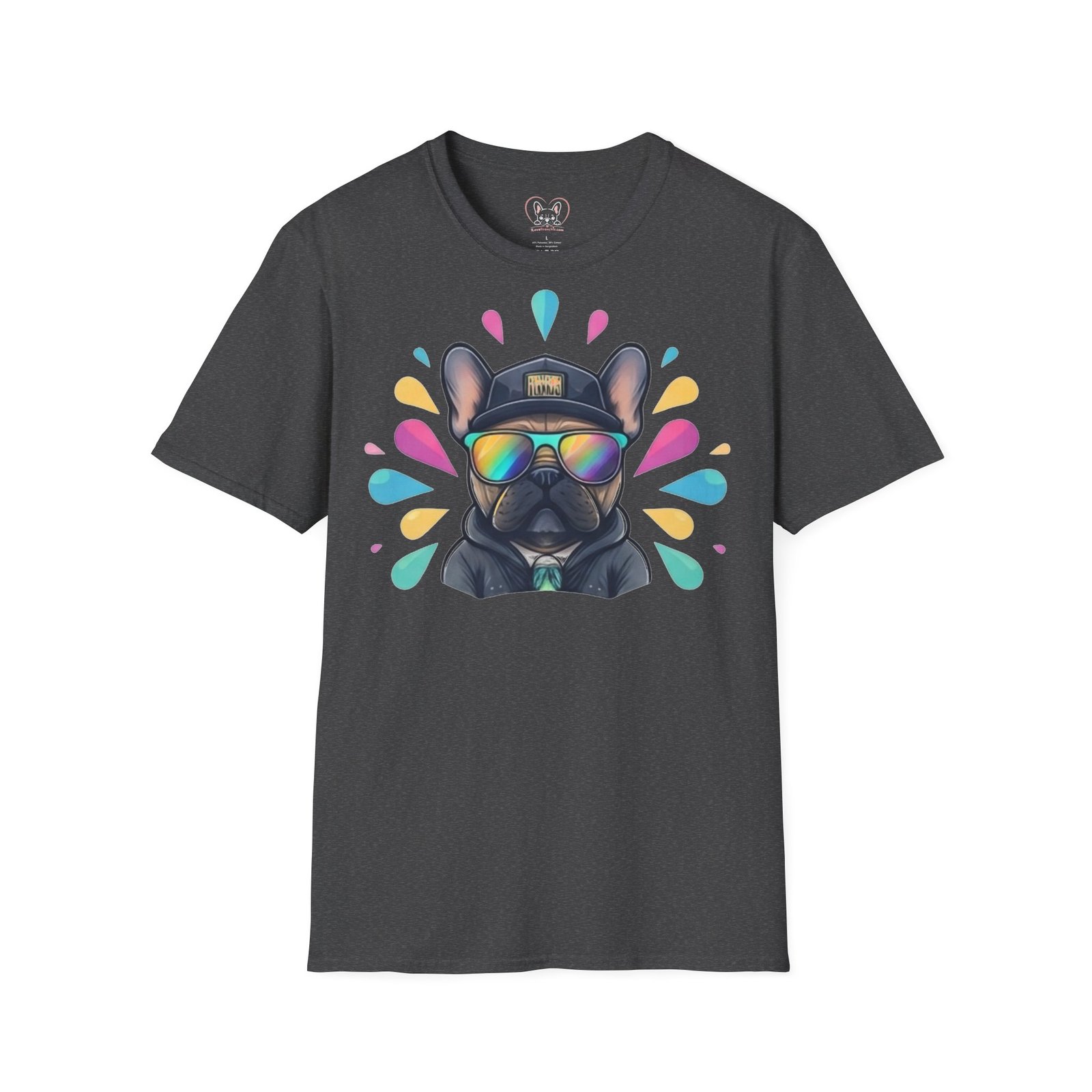T-shirt Frenchie Éclat de Couleur | I Love Frenchie – Image 43